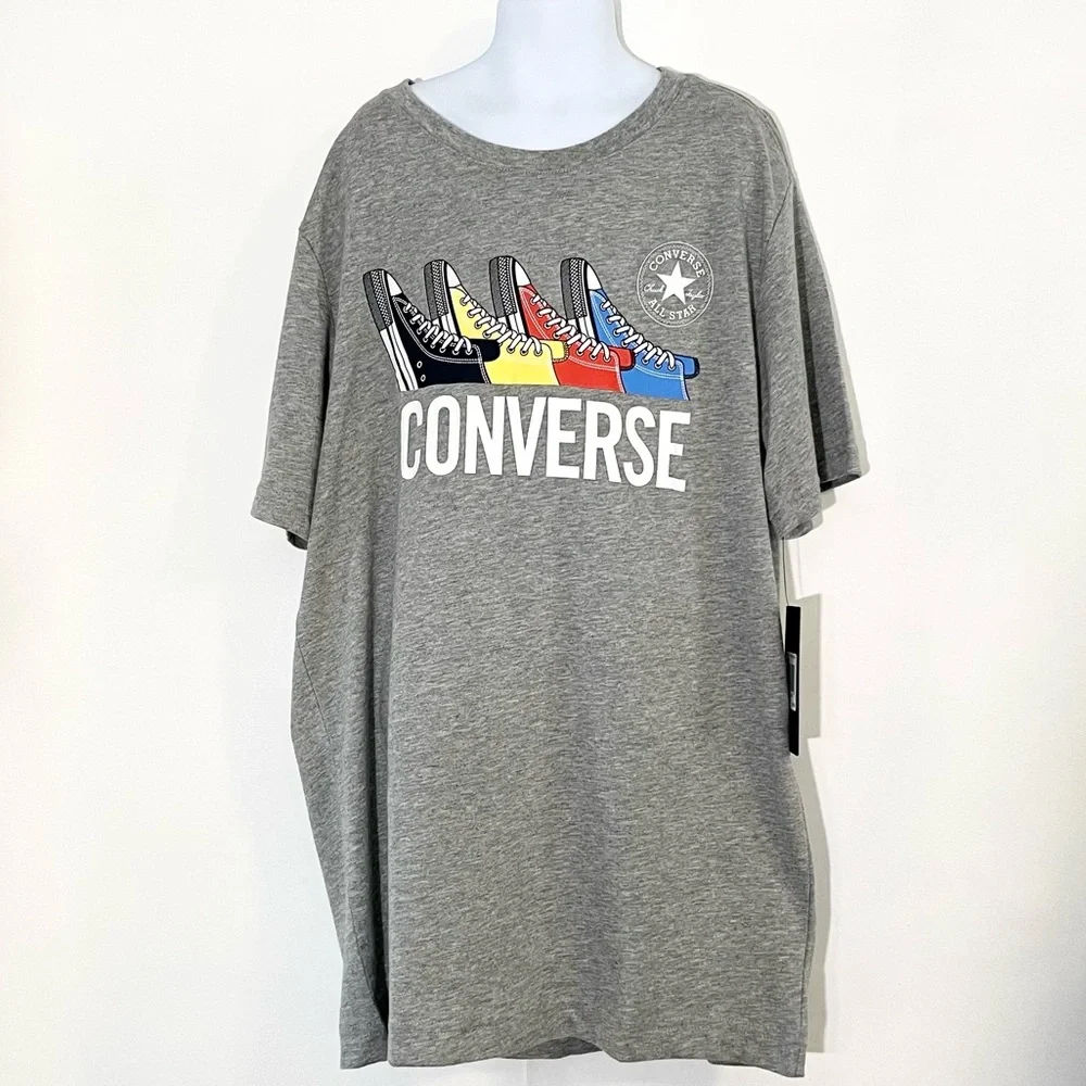 NWT Big Boy’s Converse Sneakers Graphic Short Sleeve T-Shirt